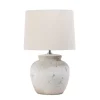Kirkland's Home Table Lamps-Distressed Ceramic Table Lamp