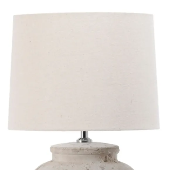 Kirkland's Home Table Lamps-Distressed Ceramic Table Lamp
