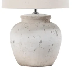 Kirkland's Home Table Lamps-Distressed Ceramic Table Lamp