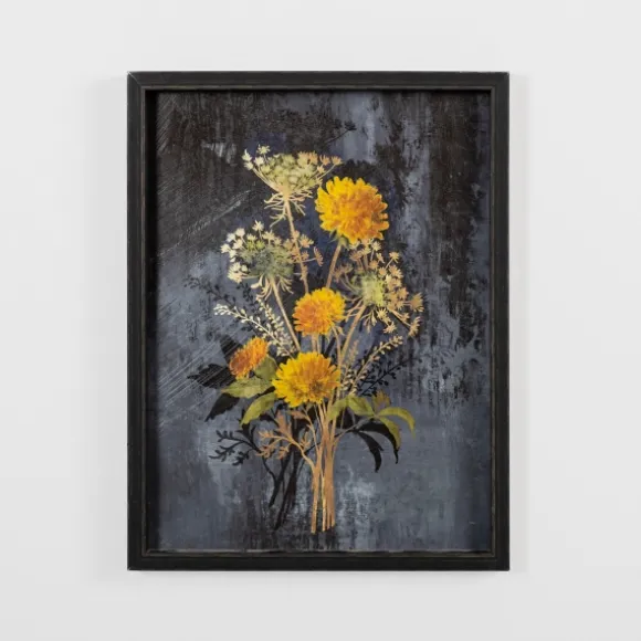 Kirkland's Home Framed Art-Distressed Dandelion Framed Art Print