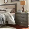 Kirkland's Home Nightstands-Distressed Dark Wooden Willow Nightstand
