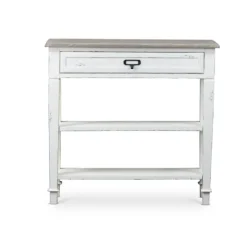 Kirkland's Home Console Tables-Distressed 1-Drawer Console Table
