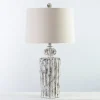 Kirkland's Home Table Lamps-Distressed Fluted Tuscany Table Lamp