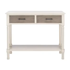Kirkland's Home Console Tables-Distressed Natural Ronan 2-Drawer Console Table