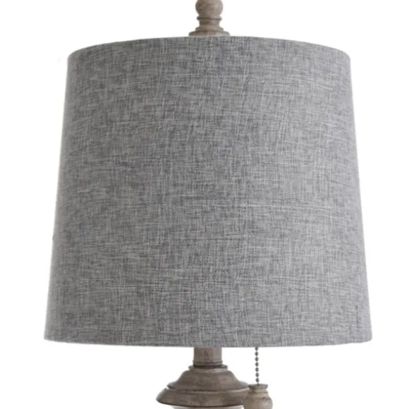 Kirkland's Home Table Lamps-Distressed Urn Resin Table Lamp