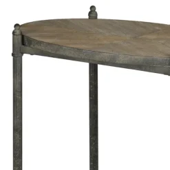 Kirkland's Home Accent & End Tables-Distressed Vintage Rolling Cart Accent Table