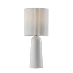 Kirkland's Home Table Lamps-Dome Pleated Shade Table Lamp