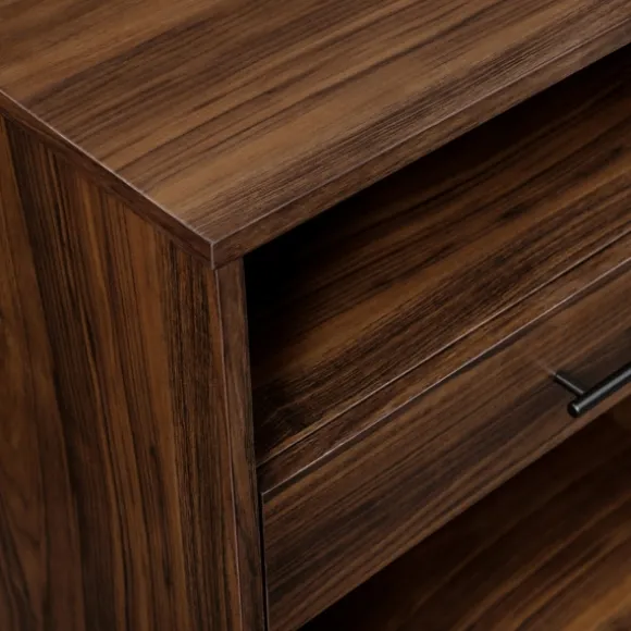 Kirkland's Home Console Tables-Doreen Dark Brown Hairpin Console Table