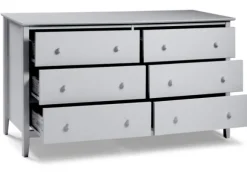 Kirkland's Home Dressers & Chests-Dove Brazilian Pine Wood Dresser