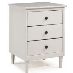 Kirkland's Home Nightstands-3-Drawer Wood Nightstand