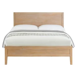 Kirkland's Home Beds & Headboards-Duke Driftwood Pine 4-Pc. Queen Bedroom Set