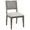 Kirkland's Home Dining Chairs-Dusty Gray Cane Back 2-Pc. Dining Chair Set