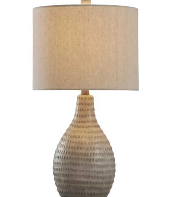 Kirkland's Home Table Lamps-Earth Tone Oak Table Lamp