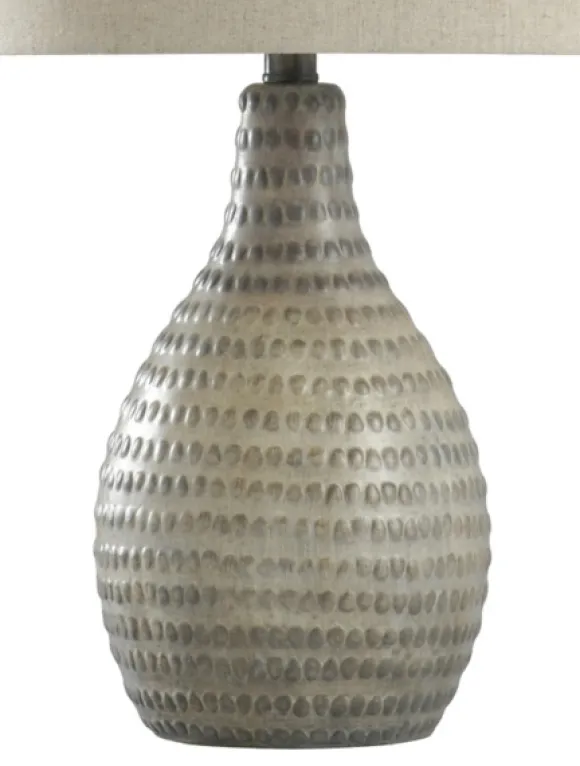 Kirkland's Home Table Lamps-Earth Tone Oak Table Lamp