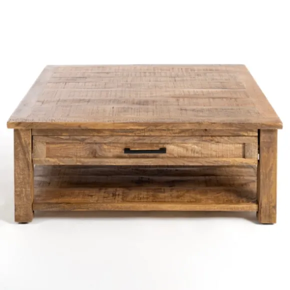 Kirkland's Home Coffee Tables-Easton Mango Wood Coffee Table