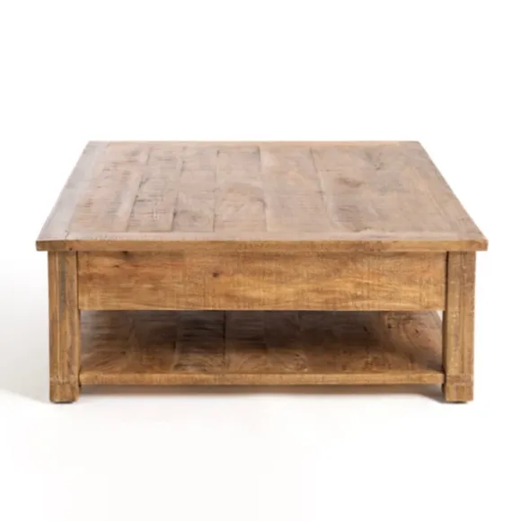 Kirkland's Home Coffee Tables-Easton Mango Wood Coffee Table