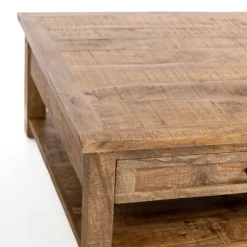 Kirkland's Home Coffee Tables-Easton Mango Wood Coffee Table