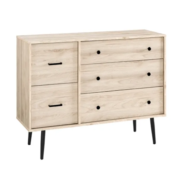 Kirkland's Home Dressers & Chests-Eden Light Birch Tapered Legs Dresser