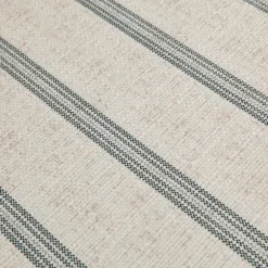 Kirkland's Home Benches & Ottomans-Ellen Stripe Martha Stewart Cocktail Ottoman