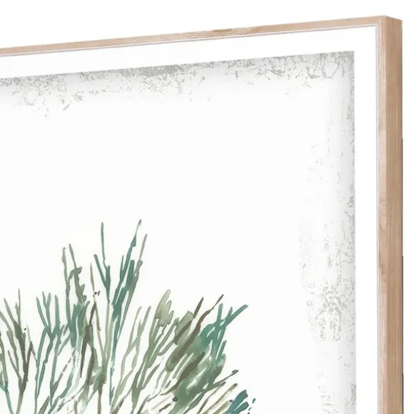 Kirkland's Home Framed Art-Emerald Coral I 3-Pc. Framed Art Print Set