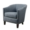 Kirkland's Home Accent Chairs-Emery Barrel Accent Chair
