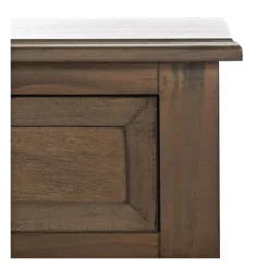 Kirkland's Home Accent & End Tables-Emory Natural Single Drawer Accent Table