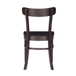Kirkland's Home Accent Chairs-Espresso Curved Plank 2-Pc. Accent Chair Set