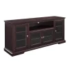 Kirkland's Home Tv Stands & Media Consoles-Espresso Wood Highboy Tv Stand
