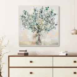 Kirkland's Home Canvas Art-Essential S I Framed Canvas Print, 35X35 In.