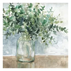 Kirkland's Home Canvas Art-Eucalyptus Bouquet Giclee Canvas Print, 30X30 In.