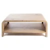 Kirkland's Home Coffee Tables-Everson Wood Coffee Table