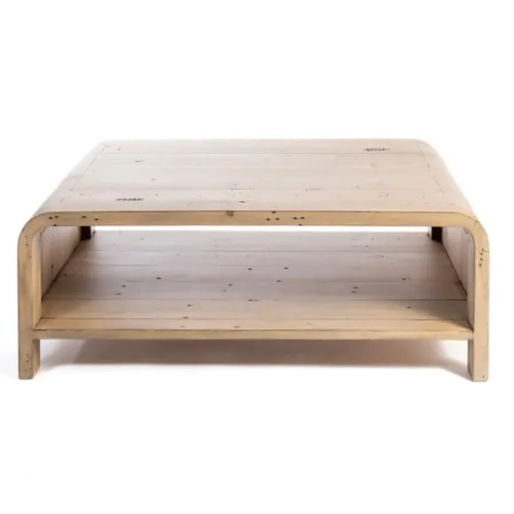 Kirkland's Home Coffee Tables-Everson Wood Coffee Table