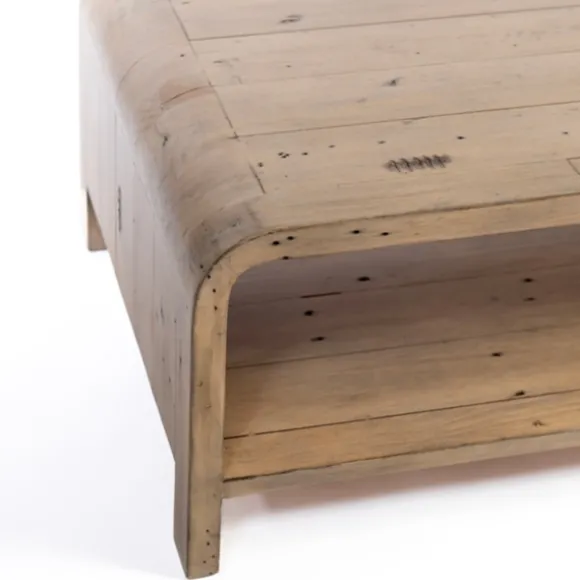 Kirkland's Home Coffee Tables-Everson Wood Coffee Table