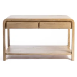 Kirkland's Home Console Tables-Everson Wood Console Table