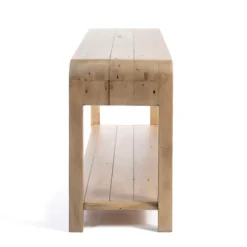 Kirkland's Home Console Tables-Everson Wood Console Table