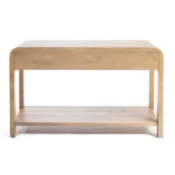 Kirkland's Home Console Tables-Everson Wood Console Table