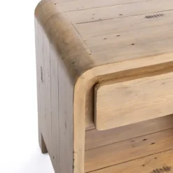 Kirkland's Home Accent & End Tables-Everson Wood Side Table