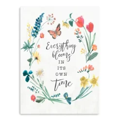 Kirkland's Home Canvas Art-Everything Blooms Canvas Art Print
