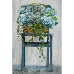 Kirkland's Home Canvas Art-Farmhouse Hydrangeas Canvas Art Print