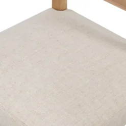 Kirkland's Home Dining Chairs-Farrah Leather Back Dining Chair