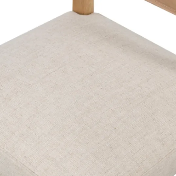 Kirkland's Home Dining Chairs-Farrah Leather Back Dining Chair