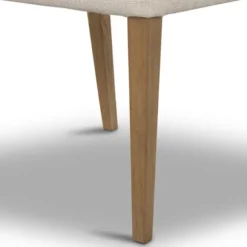 Kirkland's Home Dining Chairs-Farrah Leather Back Dining Chair