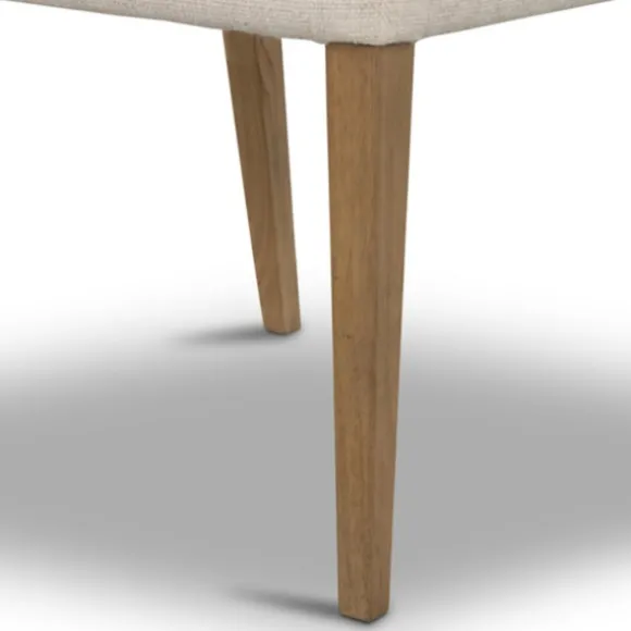 Kirkland's Home Dining Chairs-Farrah Leather Back Dining Chair