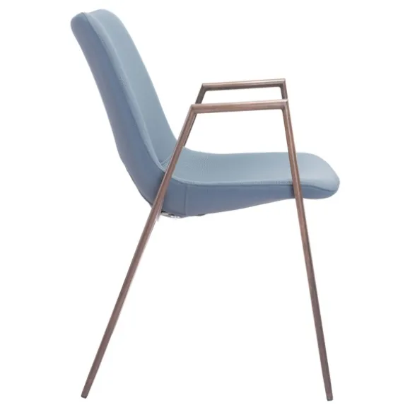 Kirkland's Home Dining Chairs-Faux Leather Cutout Dining Chairs, Set Of 2