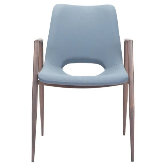 Kirkland's Home Dining Chairs-Faux Leather Cutout Dining Chairs, Set Of 2