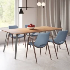 Kirkland's Home Dining Chairs-Faux Leather Cutout Dining Chairs, Set Of 2