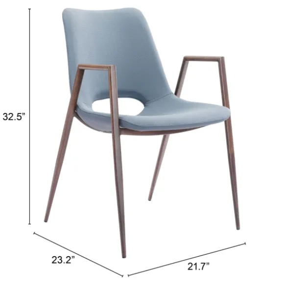 Kirkland's Home Dining Chairs-Faux Leather Cutout Dining Chairs, Set Of 2