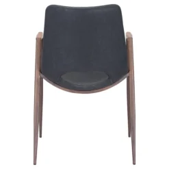 Kirkland's Home Dining Chairs-Faux Leather Cutout Dining Chairs, Set Of 2