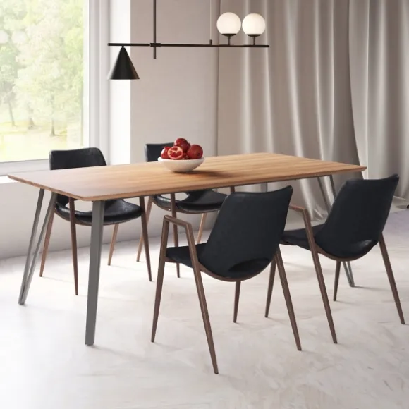 Kirkland's Home Dining Chairs-Faux Leather Cutout Dining Chairs, Set Of 2