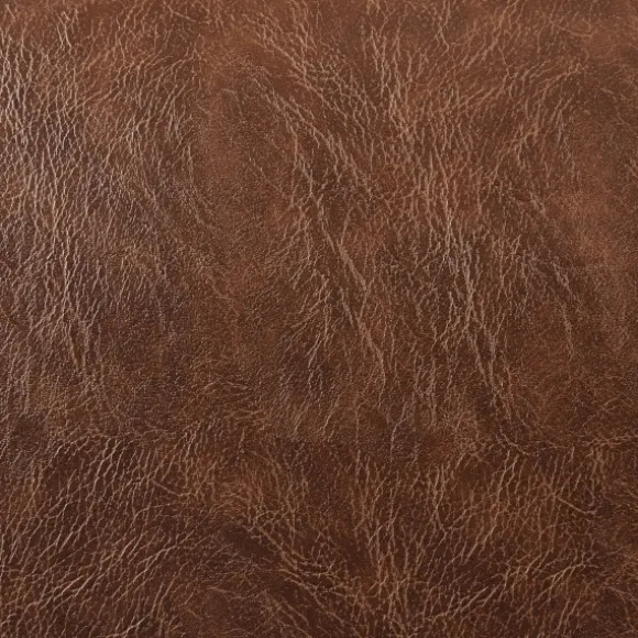 Kirkland's Home Accent Chairs-Faux Leather Sloped Arm Accent Chair